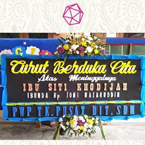 PBD-26 Karangan Bunga Papan Duka Cita